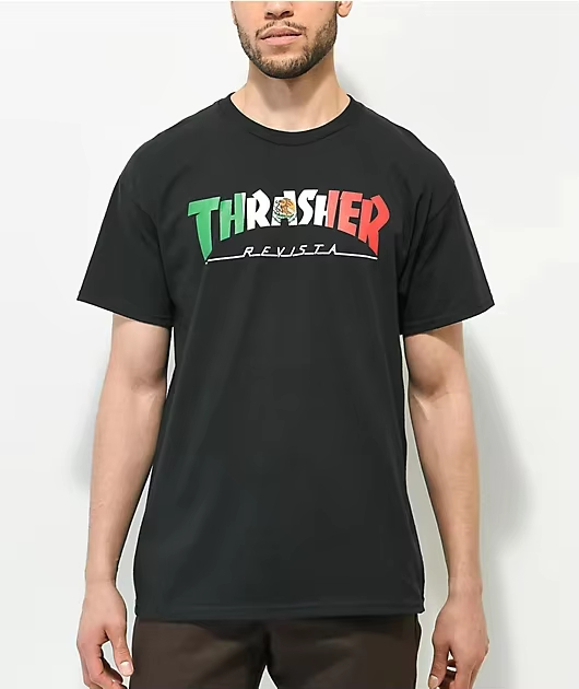 Streetwear Brand Mexico - T-shirt con logo Mexico Street Trendy
