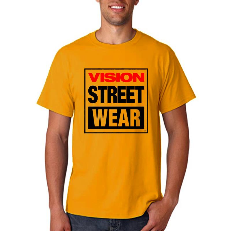 Vision Streetwear Brand - T-Shirt Vintage da Skate per Uomo,