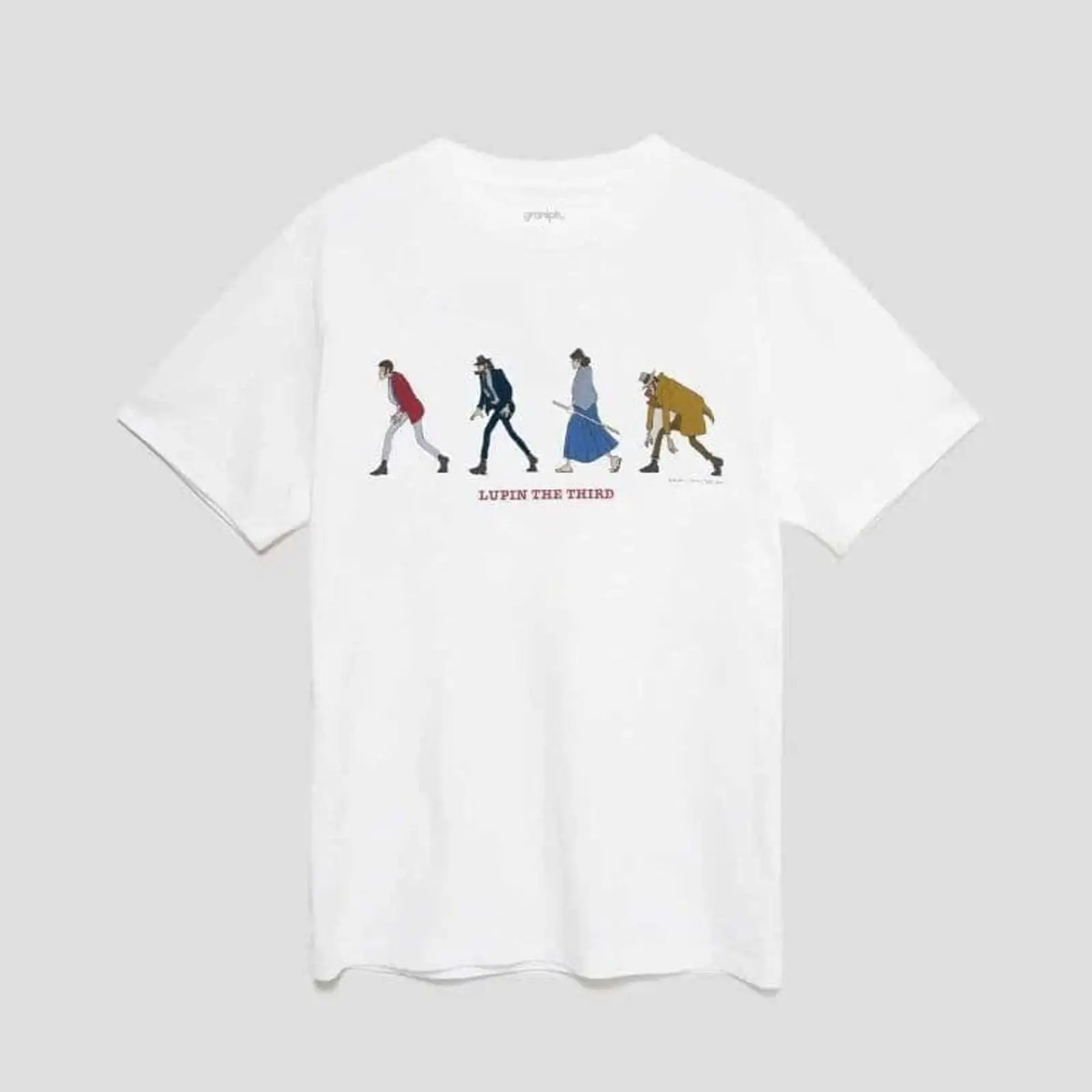 Streetwear Clothing Brands - Maglietta Graniph Lupin III Taglia L,