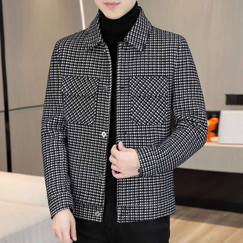 Streetwear Clothing Brands - Giacche di lana scozzesi invernali di