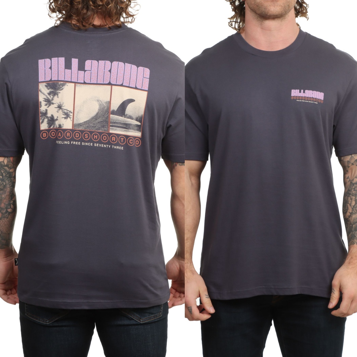 Streetwear Clothing Brands - T-shirt Broadsheet Premium per Surf e