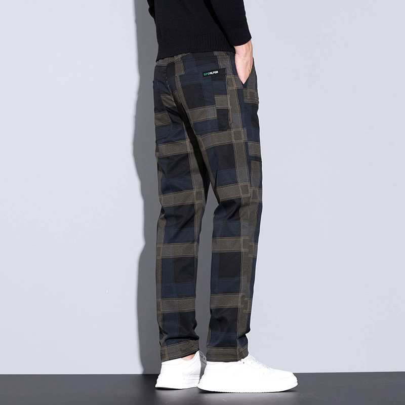 Pantaloni a Quadri da Uomo – V - Streetwear Brand Tags recensione e prezzo