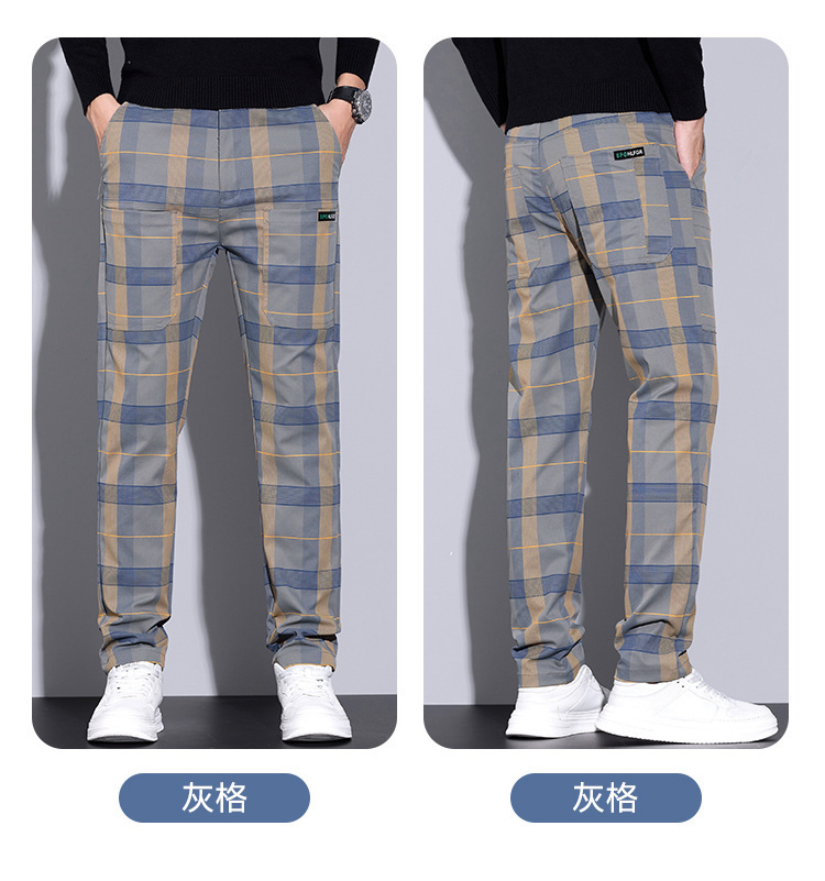 Pantaloni a Quadri da Uomo – V - Streetwear Brand Tags recensione e prezzo
