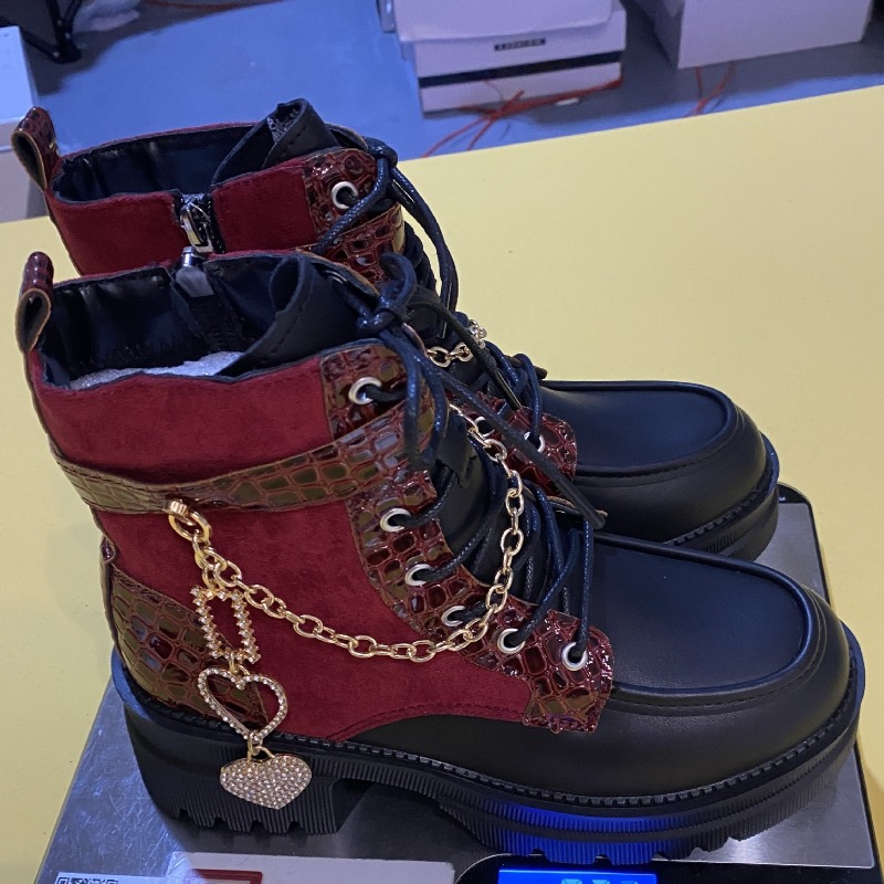 Stivaletti da donna gotici con - Streetwear Zipper recensione e prezzo